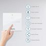 Smart WiFi Light Switch, Maxcio Alexa Smart Wall Light Switch 1Gang 1Way, Alexa Google Home Control, Smartlife APP Control, Timer/Schedule,Neutral Wire Required,Switch-1 Gang) Image 5