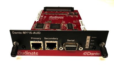 Yamaha Dante MY16 AUD expansion card