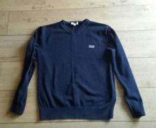 Boss navy jumper size 12xs (10 - 12 years approx)