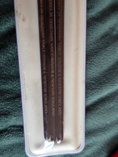 430X Professional Painting Brushes made in England Winsor Newton sable brushes Oil Painting Watercolour Hog bris