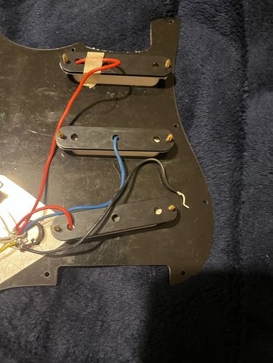 Stratocaster squier neck middle bridge single coil pickups accessories guitar parts