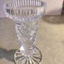 Tipperary Crystal Ireland Candle Holder / small bud vase. No 49A. Image 5