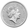 2021 UK 2 Pounds Britannia 1 Oz Silver Bullion Coin. (In Capsule) Image 2