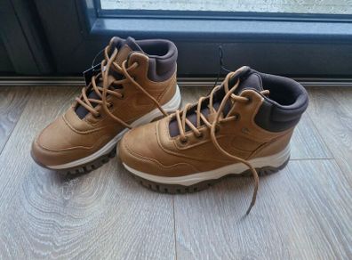 Tan Kids worker boots