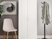 Shoe Cabinet White Chipboard
