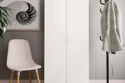 Shoe Cabinet White Chipboard