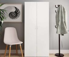 Shoe Cabinet White Chipboard