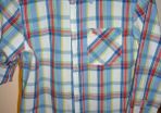 Boys Multi colored check long sleeve shirt 7 - 8 years LOGG H&M