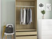 Wardrobe Sonoma Oak 100x50x200 cm Chipboard