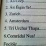 Dunmharu ar an Dart. Irish language murder mystery. Image 3