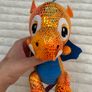 Drago The Baby Dragon Orange Shiny Paws Plush approx. 20cm. Used Please see pictures Image 6