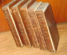 The Arabian Nights in 5 Vols. Translated by Edward Forster, M A. With Engravings from Pictures by Robert Smirke