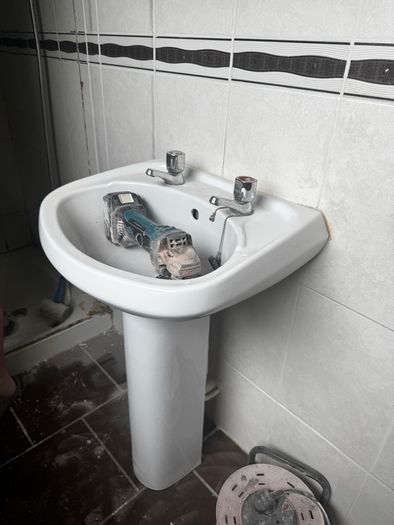 Sink and WC