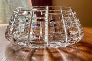 Pristine Vintage Waterford Crystal 7" Bowl, Tralee Pattern.