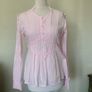 Vintage style pink blouse. Size M Image 2