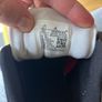 black and red Nike Air Jordan size UK 4 Image 2