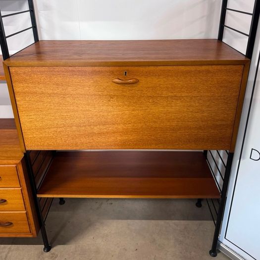 1960s Mid-century Modern Ladderax Shelving System