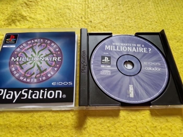 Whi wants to be a millionaire PlayStation1 ps1 PlayStation2 ps2 games Original