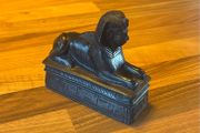 Vintage Carved Egyptian Sphinx Sculpture/Paperweight