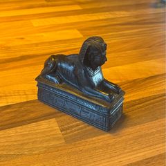 Vintage Carved Egyptian Sphinx Sculpture/Paperweight