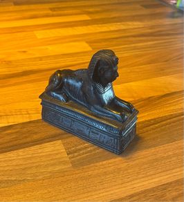 Vintage Carved Egyptian Sphinx Sculpture/Paperweight