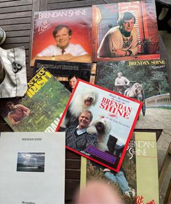 Joblot of 8 Brendan Shine album vinyl record in vg condition 3 euros et