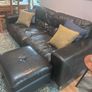 3 Seater Leather Sofa Image 2