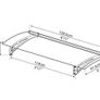 Door Canopy - High Impact Clear Acrylic Roof - Multiple Sizes - For Homes & Modular Builds - Nationwide Delivery Across Ireland Image 6