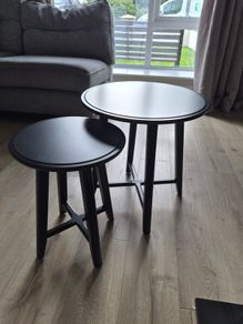 IKEA KRAGSTA Nest of Tables (Set of 2) - Black