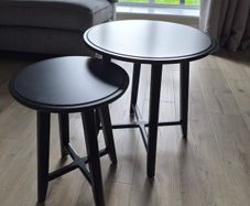 IKEA KRAGSTA Nest of Tables (Set of 2) - Black