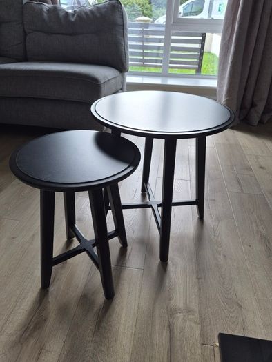 IKEA KRAGSTA Nest of Tables (Set of 2) - Black