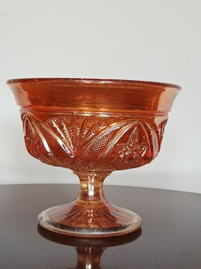 Vintage Carnival glass . Price from 25 euro.