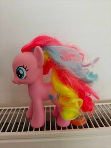My Little Pony 2010 Pinkie Pie Rainbow Hair, Star Eyes