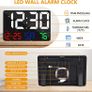 Digital Large LED Display Clock with Calendar and Alarm Image 4