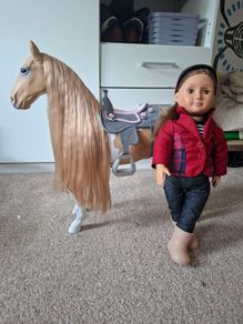 Our Generation Doll with Horse