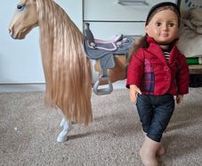 Our Generation Doll with Horse