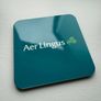 Aer Lingus Retro Coaster - Square - Green Image 2
