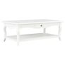 Coffee Table White 110x60x40 cm MDF Image 2