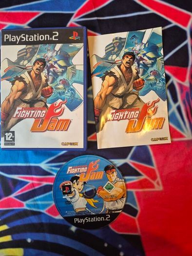 Capcom Fighting Jam - Playstation 2 (PS2, 2004 PAL) Complete CIB