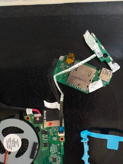 Toshiba Radius Laptop Motherboard & Screen - For Parts or Repair