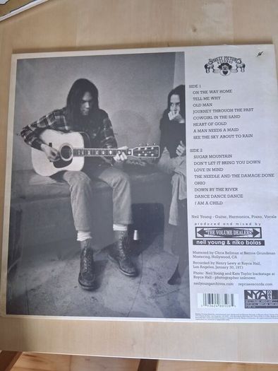 Neil Young Official Bootleg vinyl