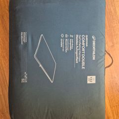 Self inflating camping mattress
