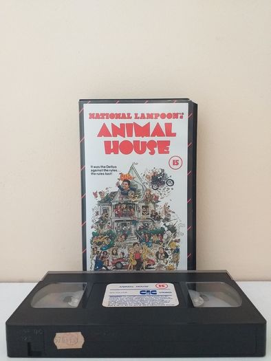 National Lampoon's Animal House CIC Video 1979 Certificate 15