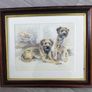 David Thompson Signed Border Terrier Limited Edition Art Print Image 3