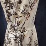 Dress, cream grey and orange Image 4