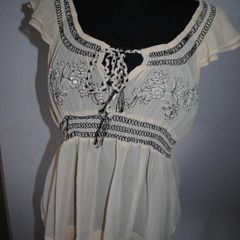 Atmosphere blouse sequins size UK12 EU40 Perfect condition