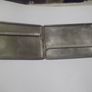a solid silver cigarette case   stamped 900 Image 3