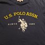 navy kids polo t-shirt Image 5