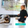 2K Indoor Security Camera, Baby Monitor, Dog Camera/Motion Detection, 2-Way Audio,3MP, Night Vision, Cloud &SD Card Storage, Works with Alexa & Google Home Image 2