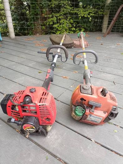 2 old strimmers